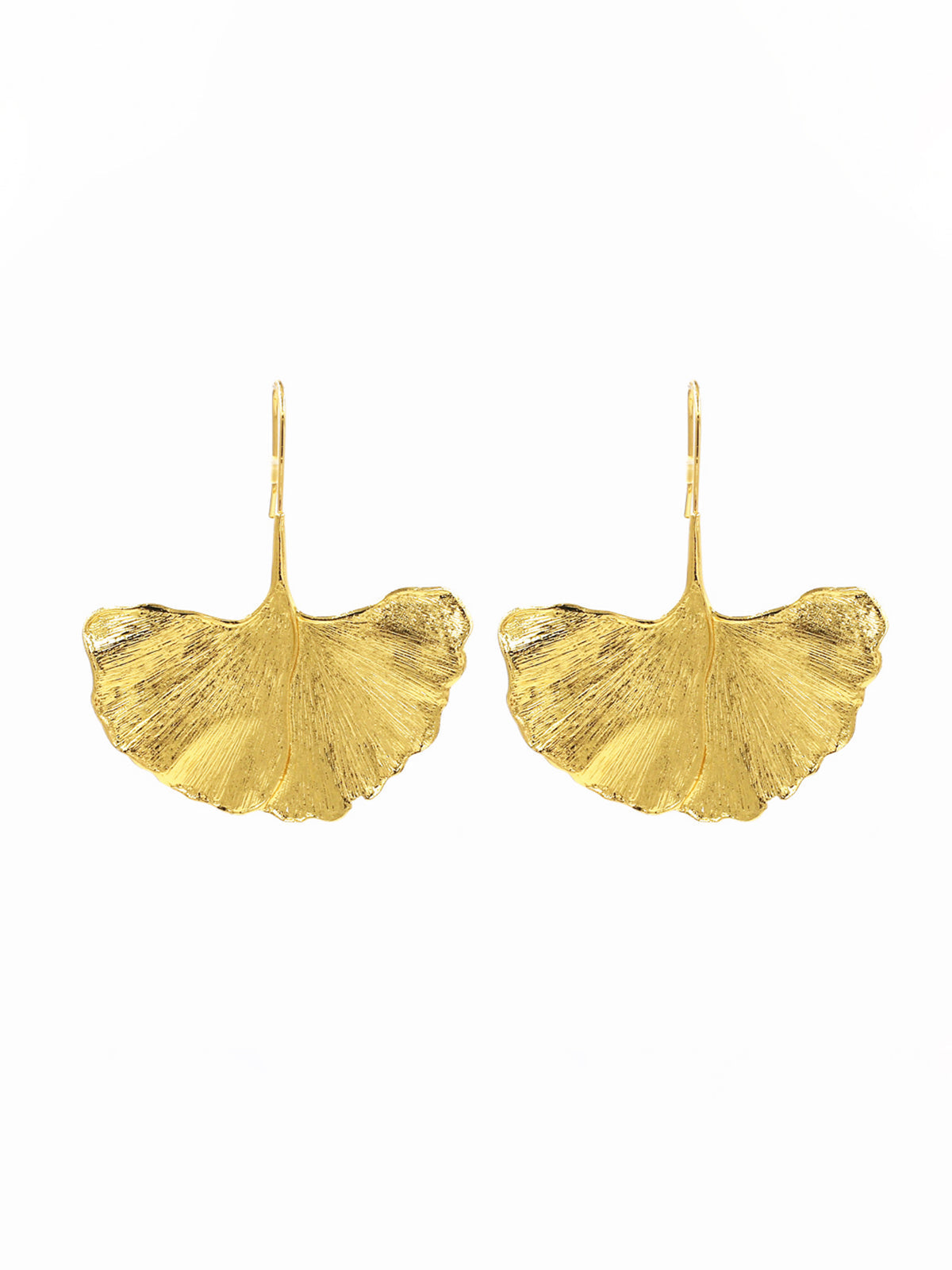 Ginkgo Leaf Earrings